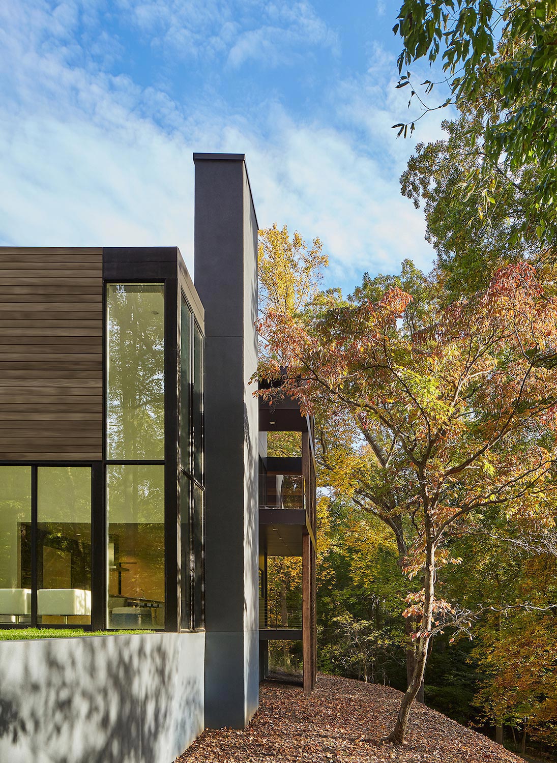 美国马里兰州格伦回声莫西干山线性组合住宅-15