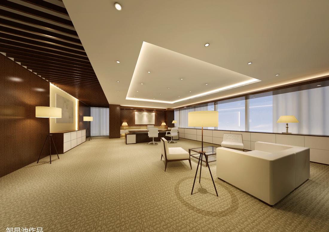 简约灵动办公空间，展现都市时尚魅力-8