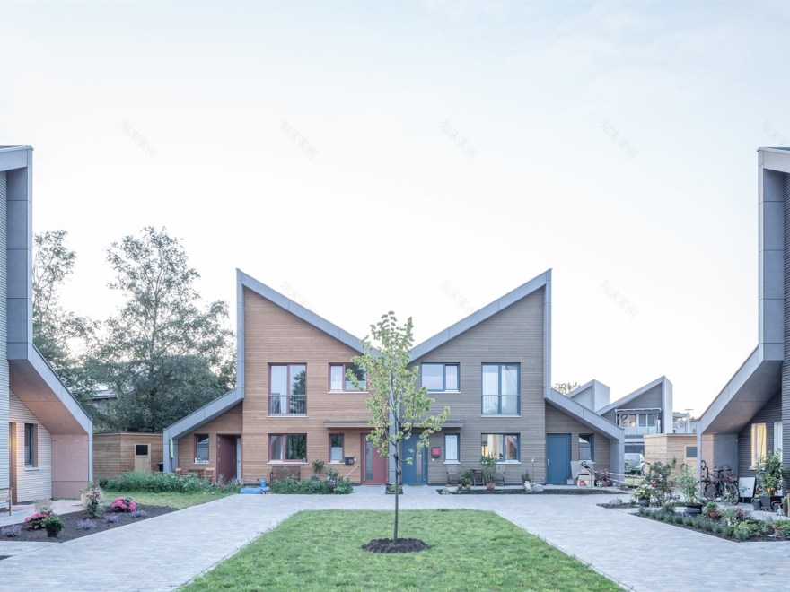 德国沃瓦尔德河畔 Quartier 住宅区丨Störmer Murphy 及其合伙人-5