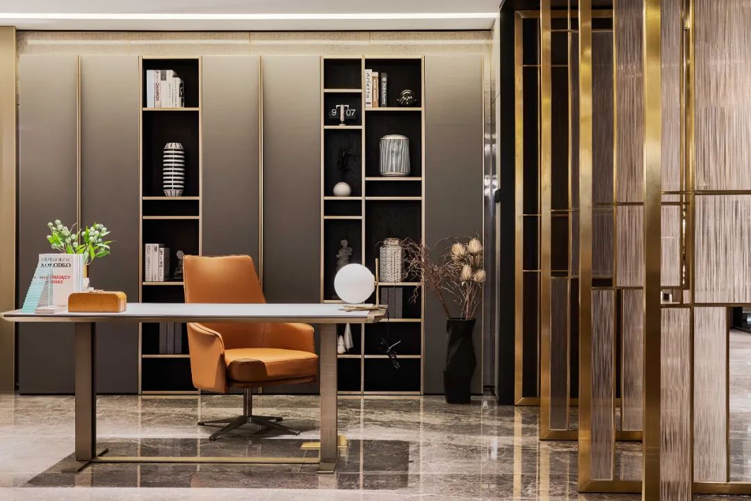 浙江宁波三雄木作展厅 | 木石交织的简约美学空间-52