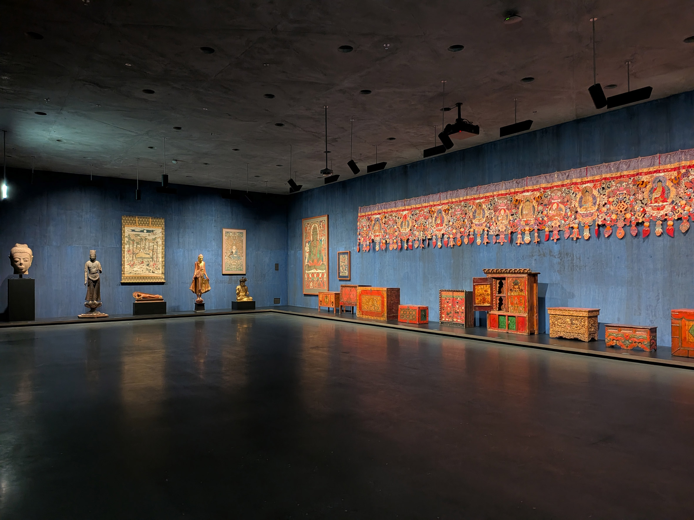 洛杉矶县艺术博物馆（LACMA）大卫·格芬画廊丨美国洛杉矶丨瑞士建筑师彼得·卒姆托（Peter Zumthor）-22
