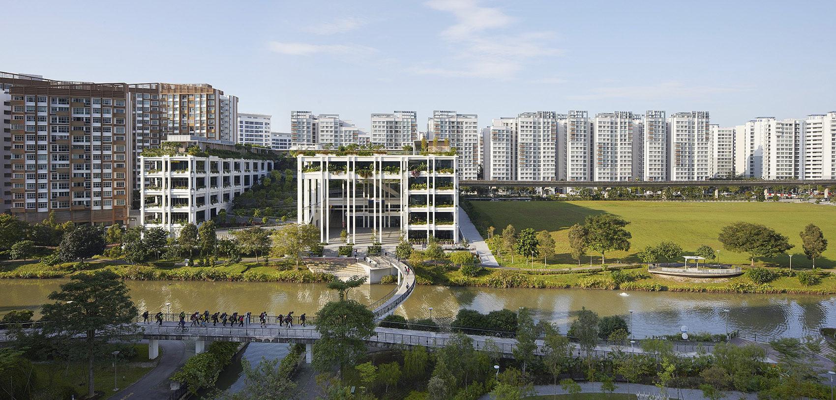 Oasis Terraces社区中心和医院，新加坡 / Serie Architects + Multiply Architects-5