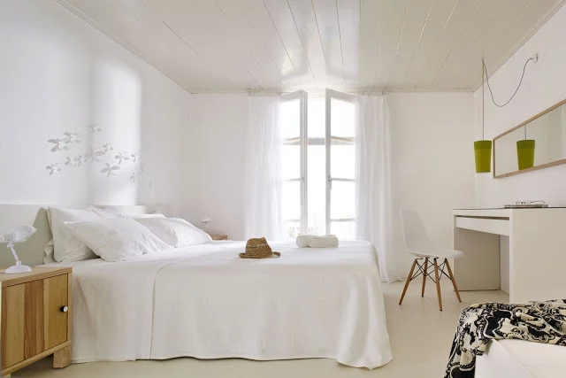 豪华别墅 现代风格希腊爱琴海边最纯粹的度假小屋-16