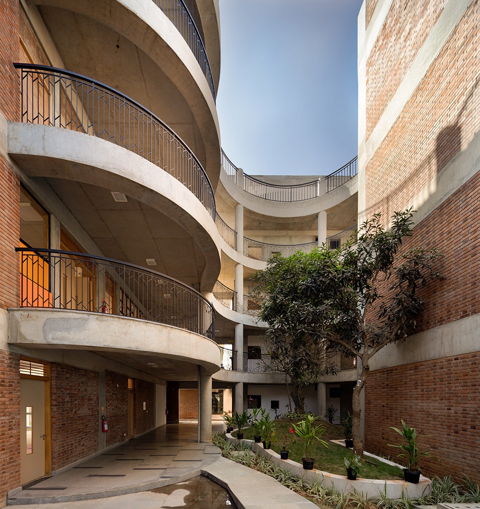 班加罗尔管理学院丨印度班加罗尔丨Vijay Gupta Architects-53