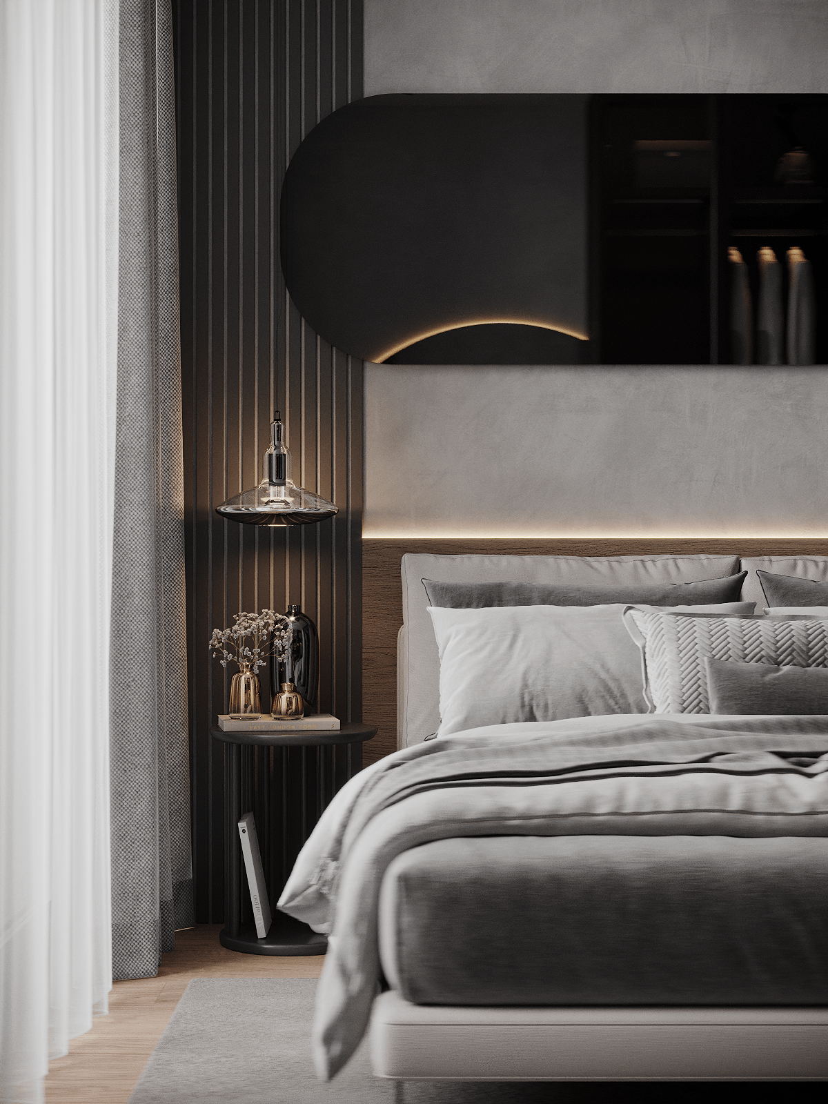 暖色系空间设计，优雅大气                     -17