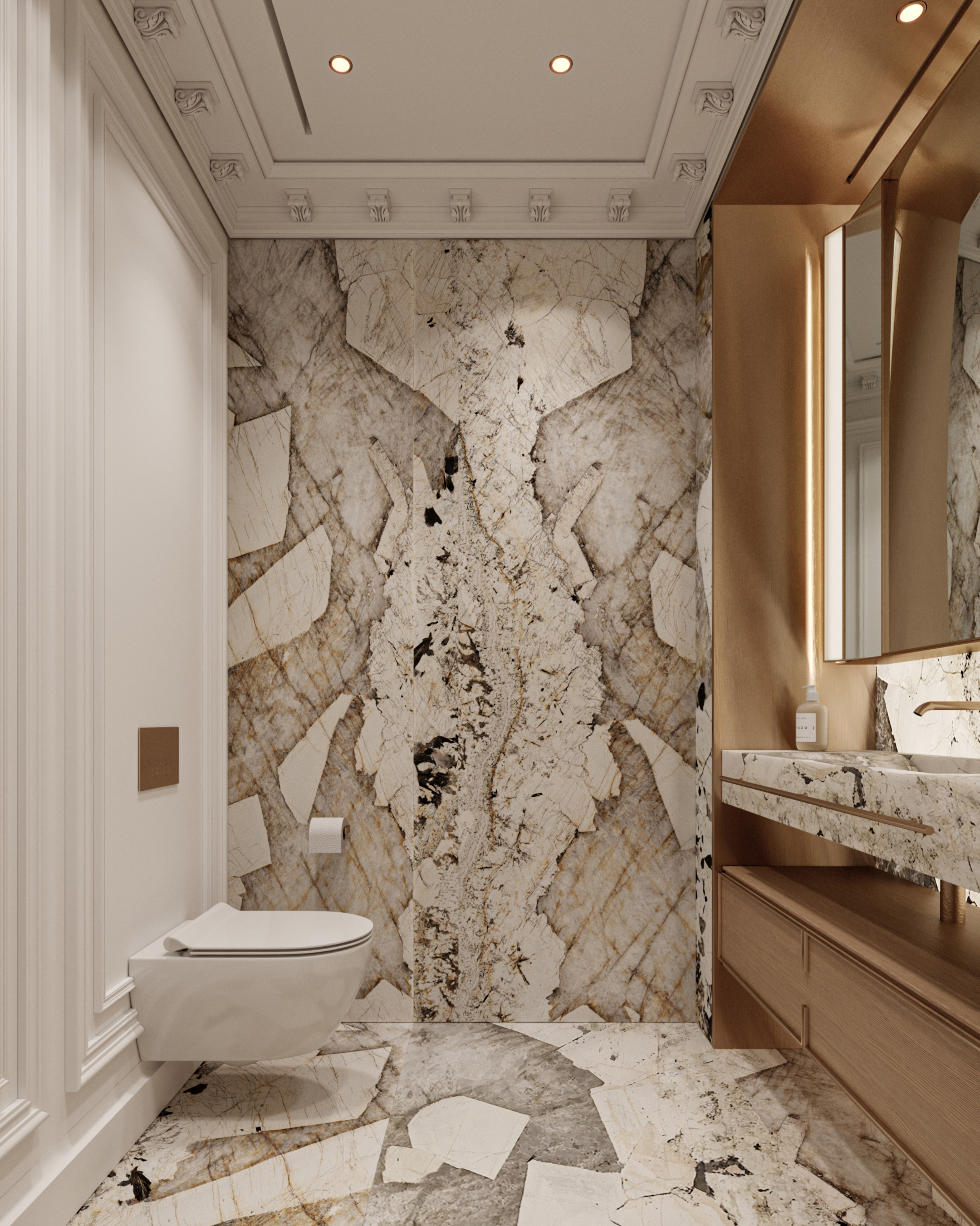 Guest Bathroom | Interior VISUALIZATION | 3D RENDER-12