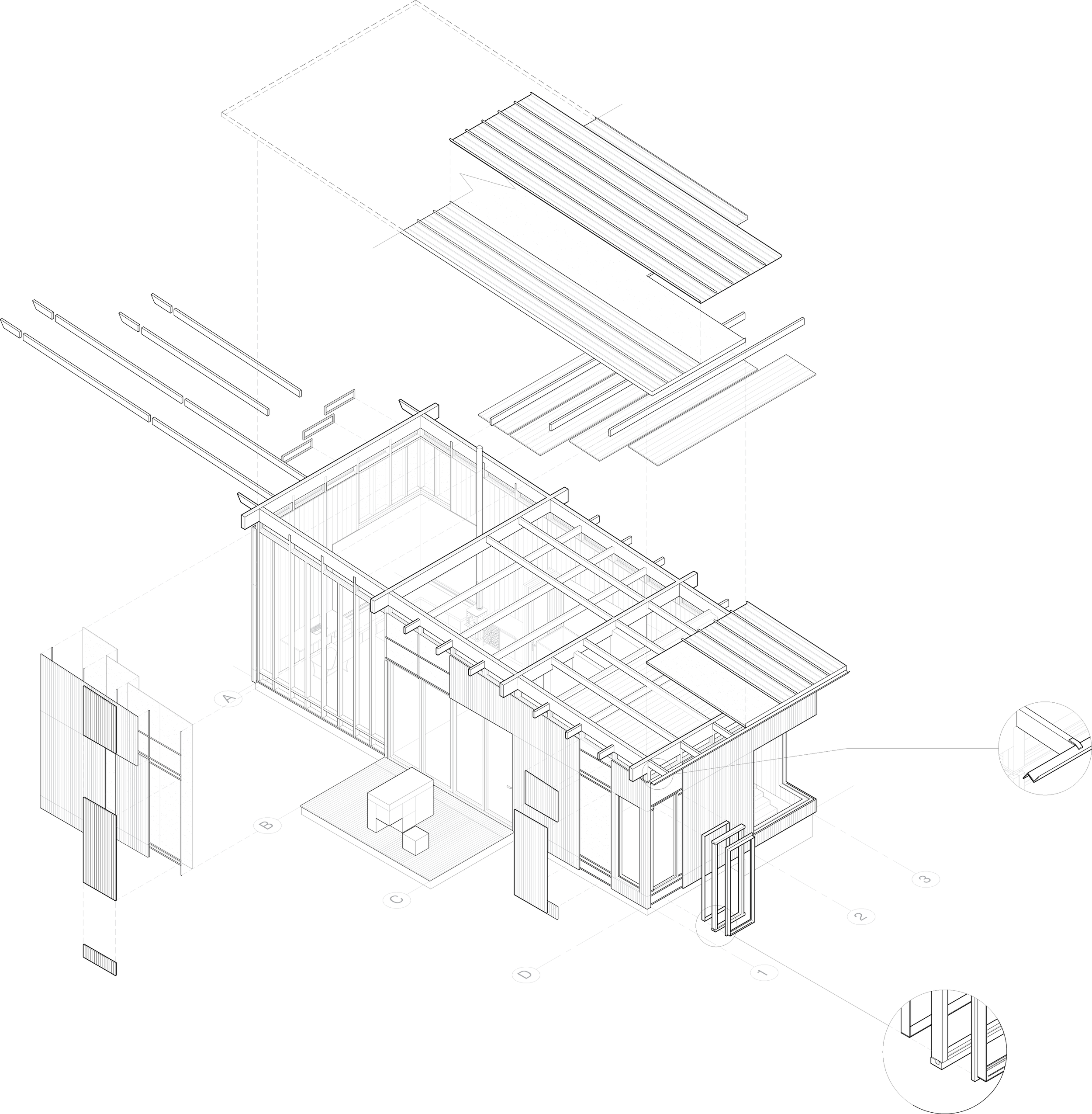 卡茨基尔山区小屋丨美国纽约-10