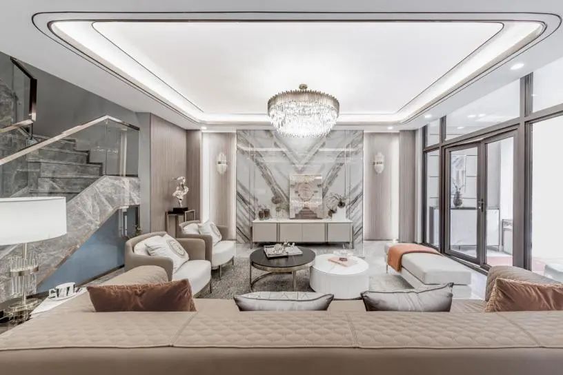 福清滨海一号院叠墅样板间丨中国福建丨深圳曼格空间艺术设计有限公司-19