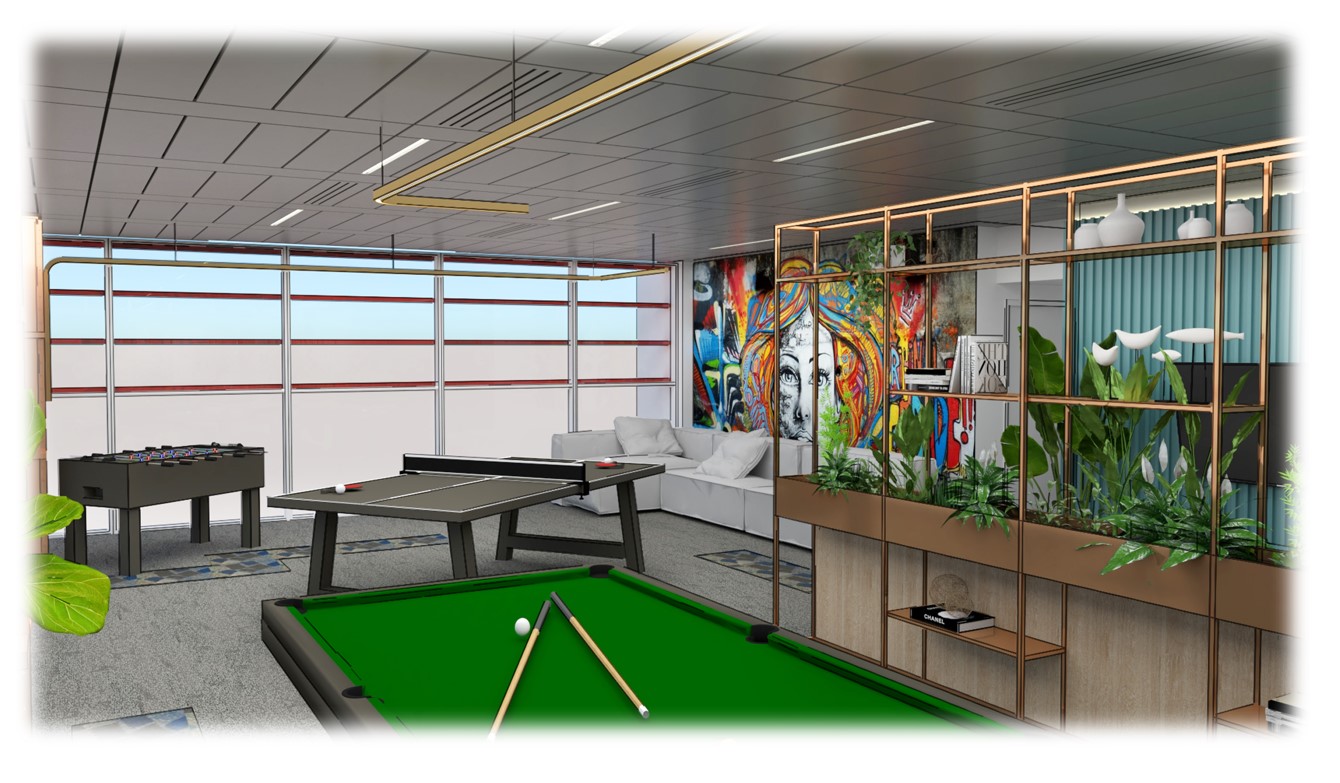 PWC 6th Floor Staff Restaurant, Seating Area & Lounges-23