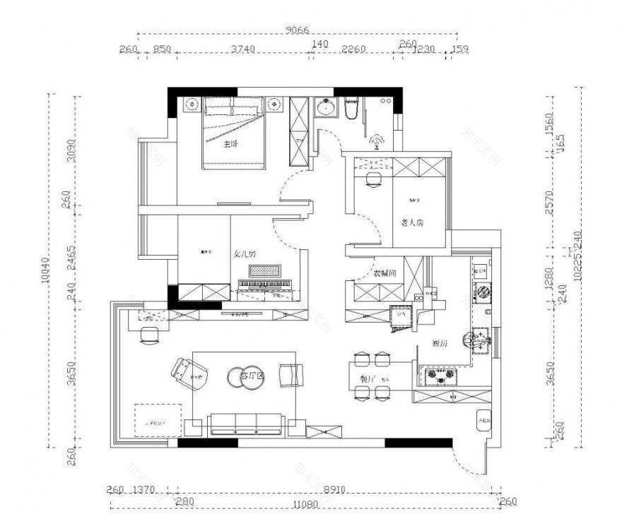 打造温馨北欧风家居,藏匿书籍与回忆-12