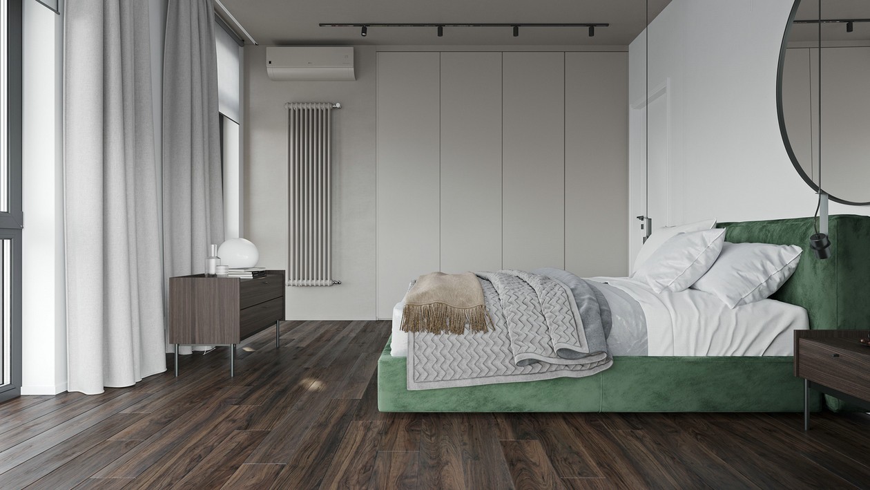 100平米 乌克兰基辅简约风空间设计-11