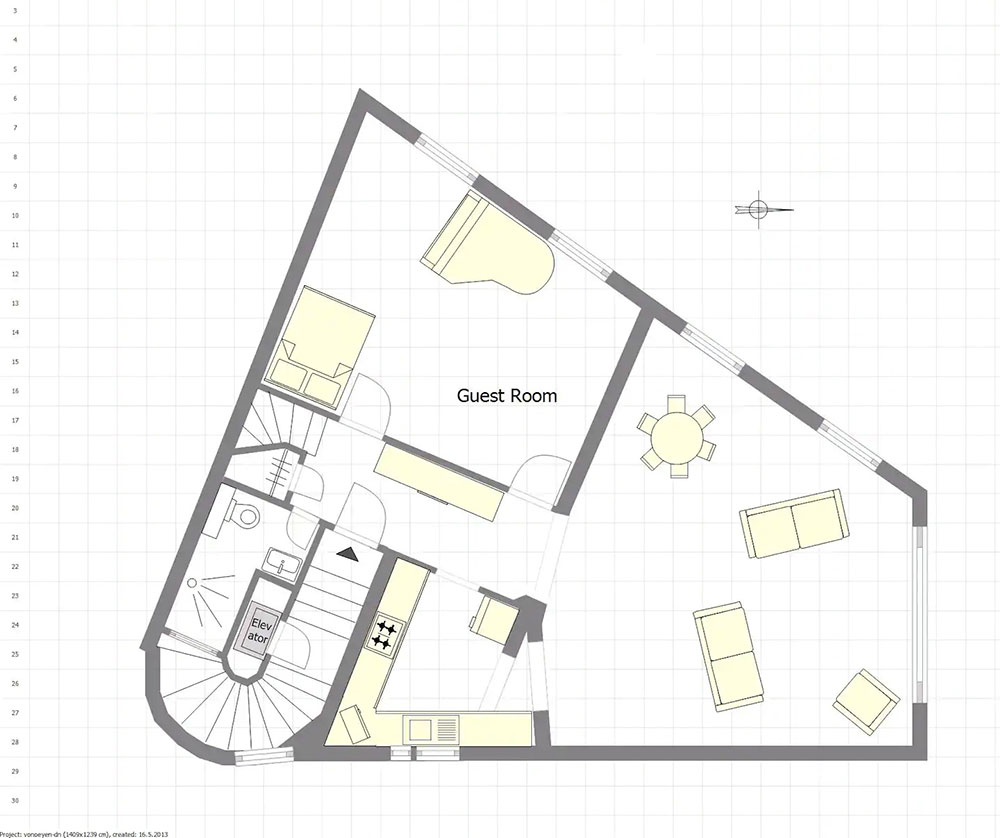 迷人的白色阁楼可俯瞰巴黎的圣心大教堂-24