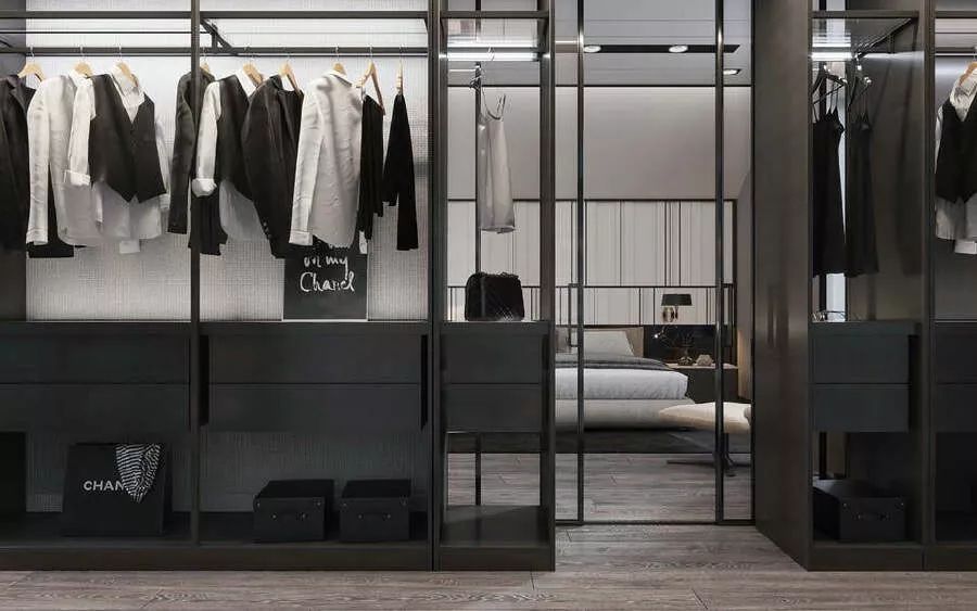 现代奢华住宅设计,精致多变、色泽温馨柔和-19