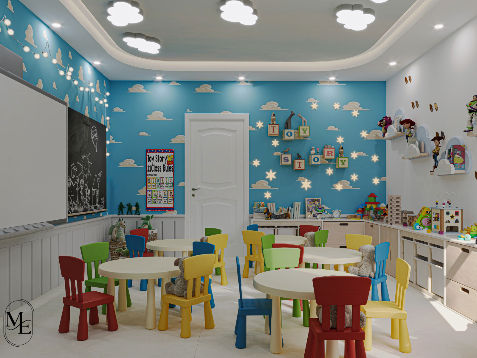 Toy Story Inspired Nursery Classroom-14
