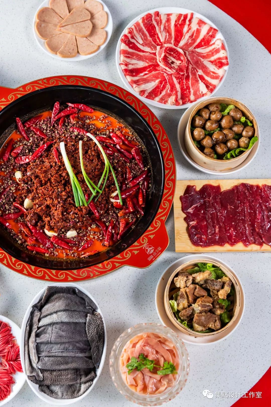 重庆港风国潮火锅店，香糯 Q 弹霸王爪-42