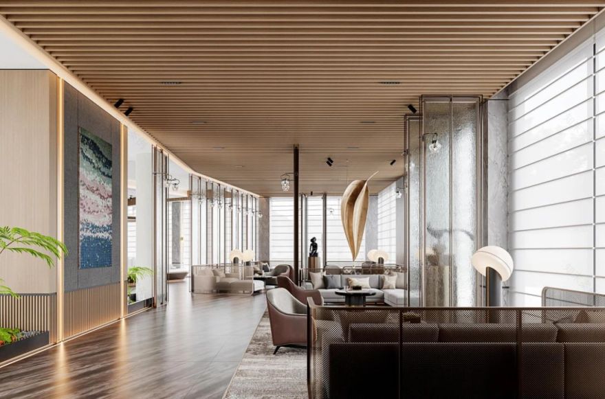 新作|戴勇设计:深圳星悦云邸等营销中心及公区设计案例-54