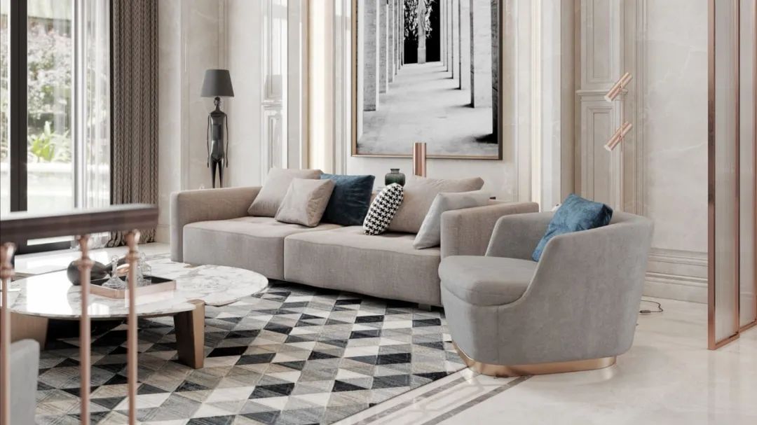 新中式风格丰泰华园别墅设计，诠释东方意境之美-60