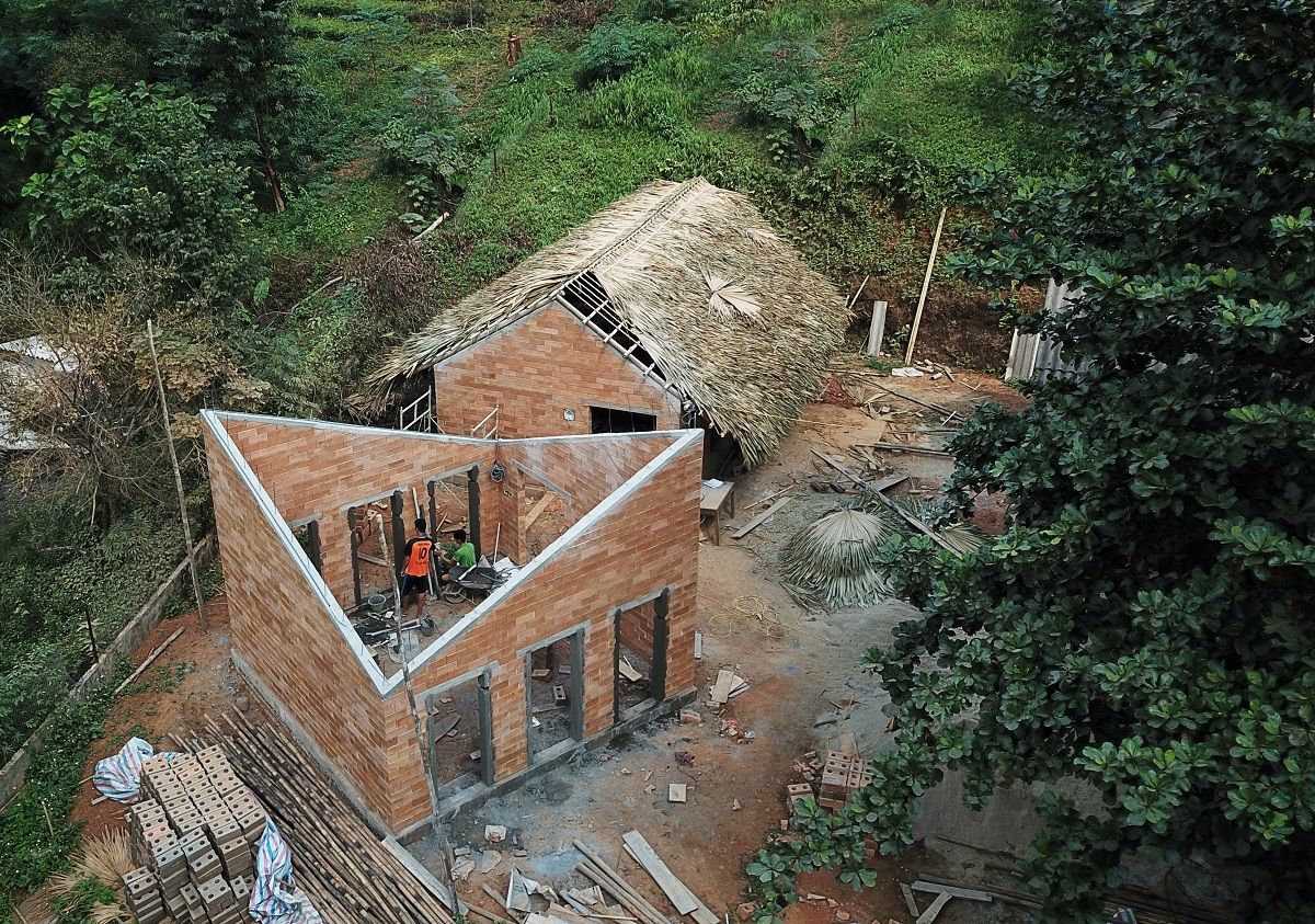 北越山区里的多元文化学校 · Đao 学校环保设计-16