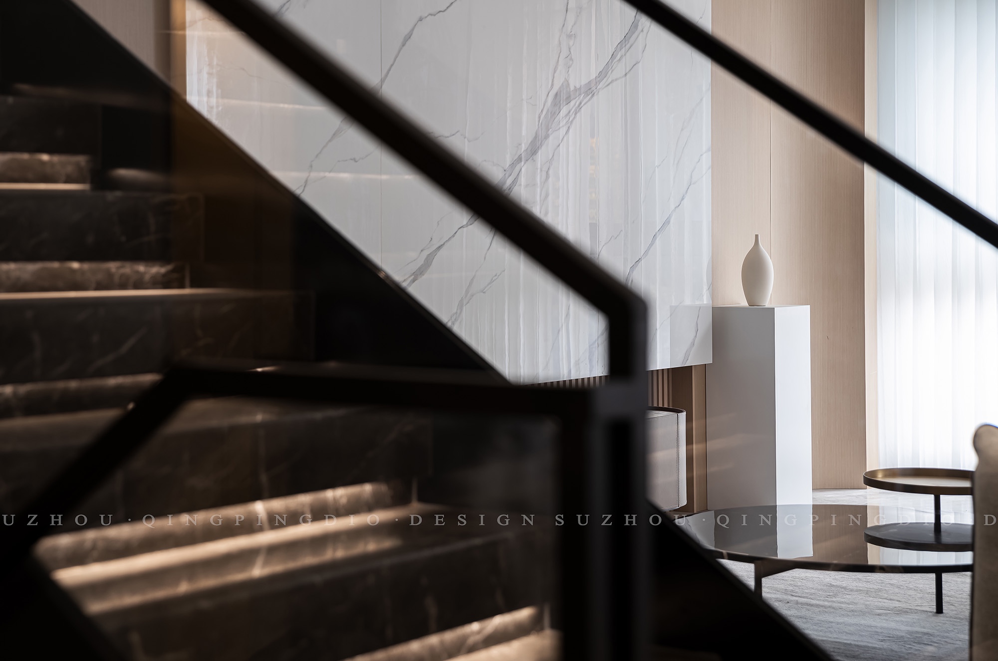 舟山白鹭湾花园丨中国舟山丨苏州清平调空间设计-16