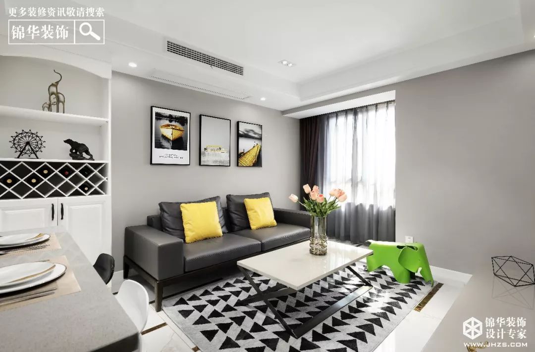 穿越四季的现代简约爱巢-30