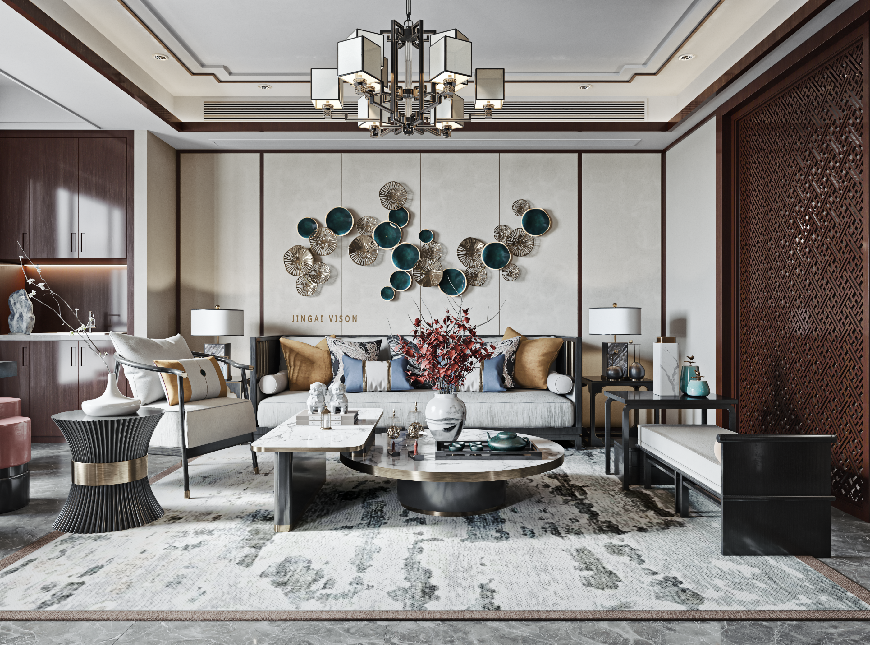 新中式·客餐厅-1