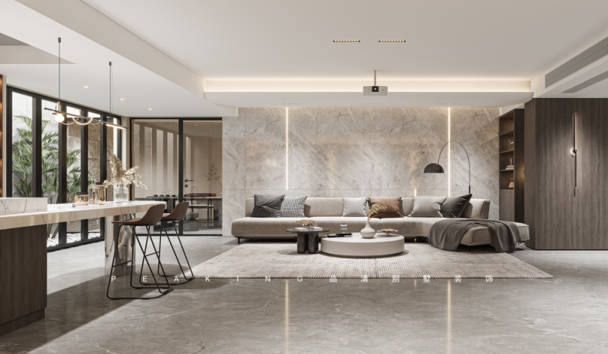 自然塑境 · 738㎡现代温润之家丨品清别墅装饰(无锡)分公司-41