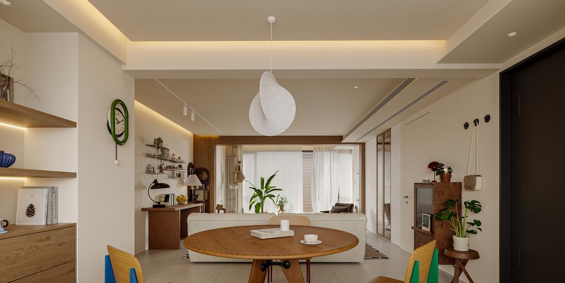 现代复古风住宅设计-3