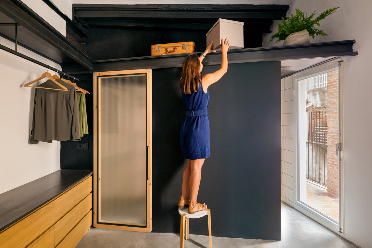 巴塞罗那 45 平米公寓的巧妙改造-54