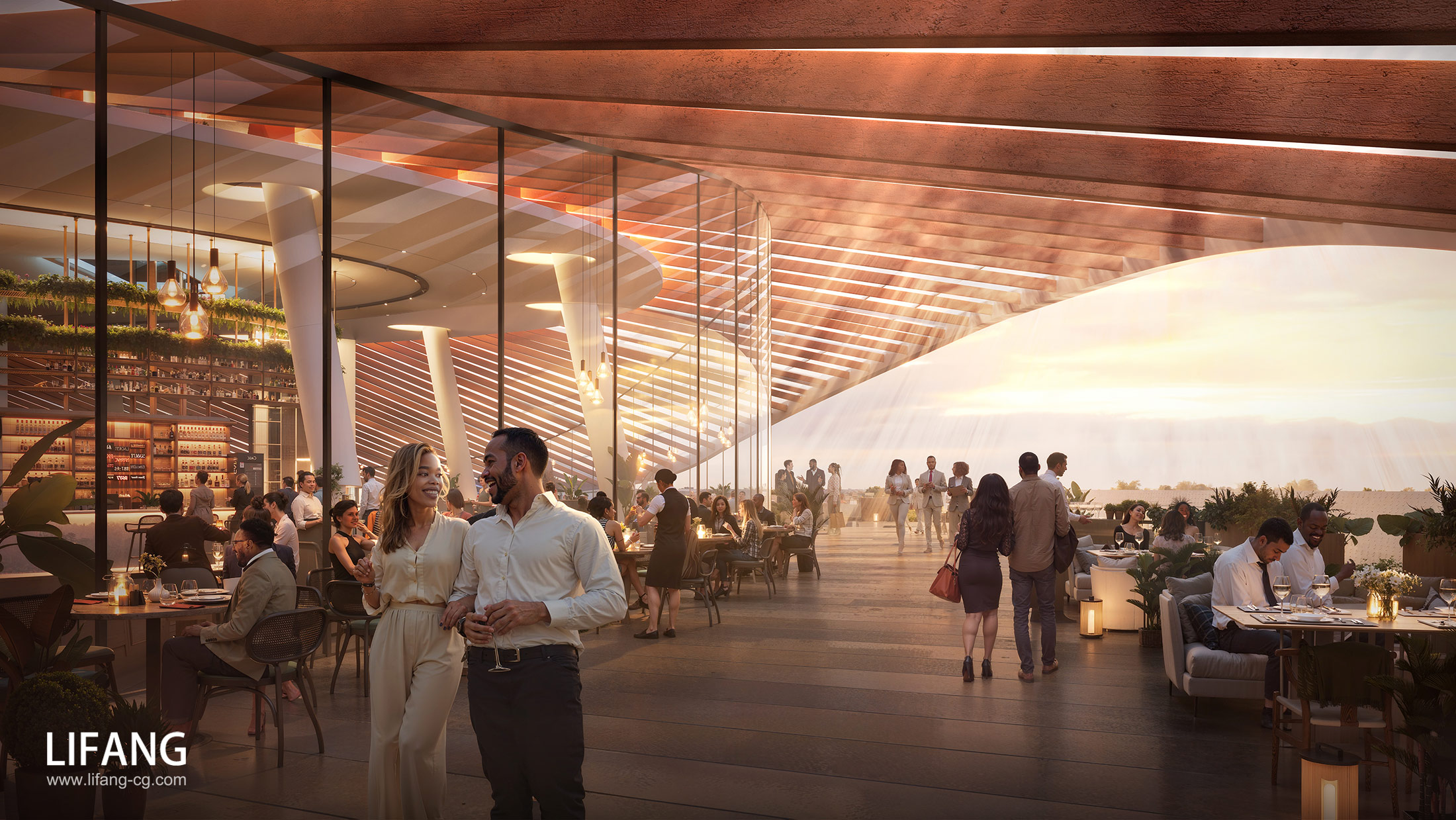 Lifang 3D酒店,hospitality渲染项目丨Lifang vision-4