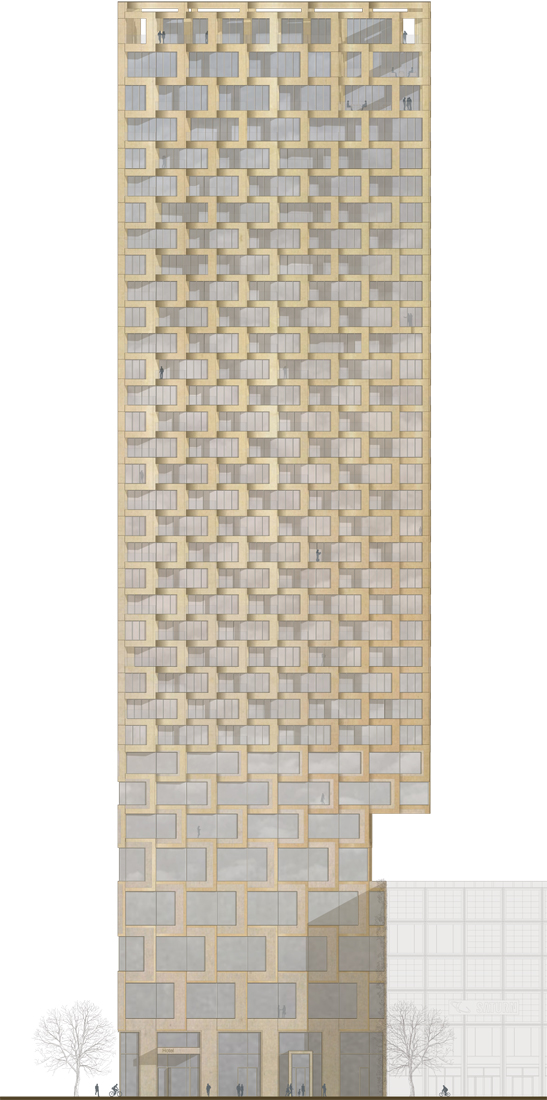 柏林亚历山大广场公寓塔楼丨德国丨kleihues+kleihues,Jan Kleihues-13