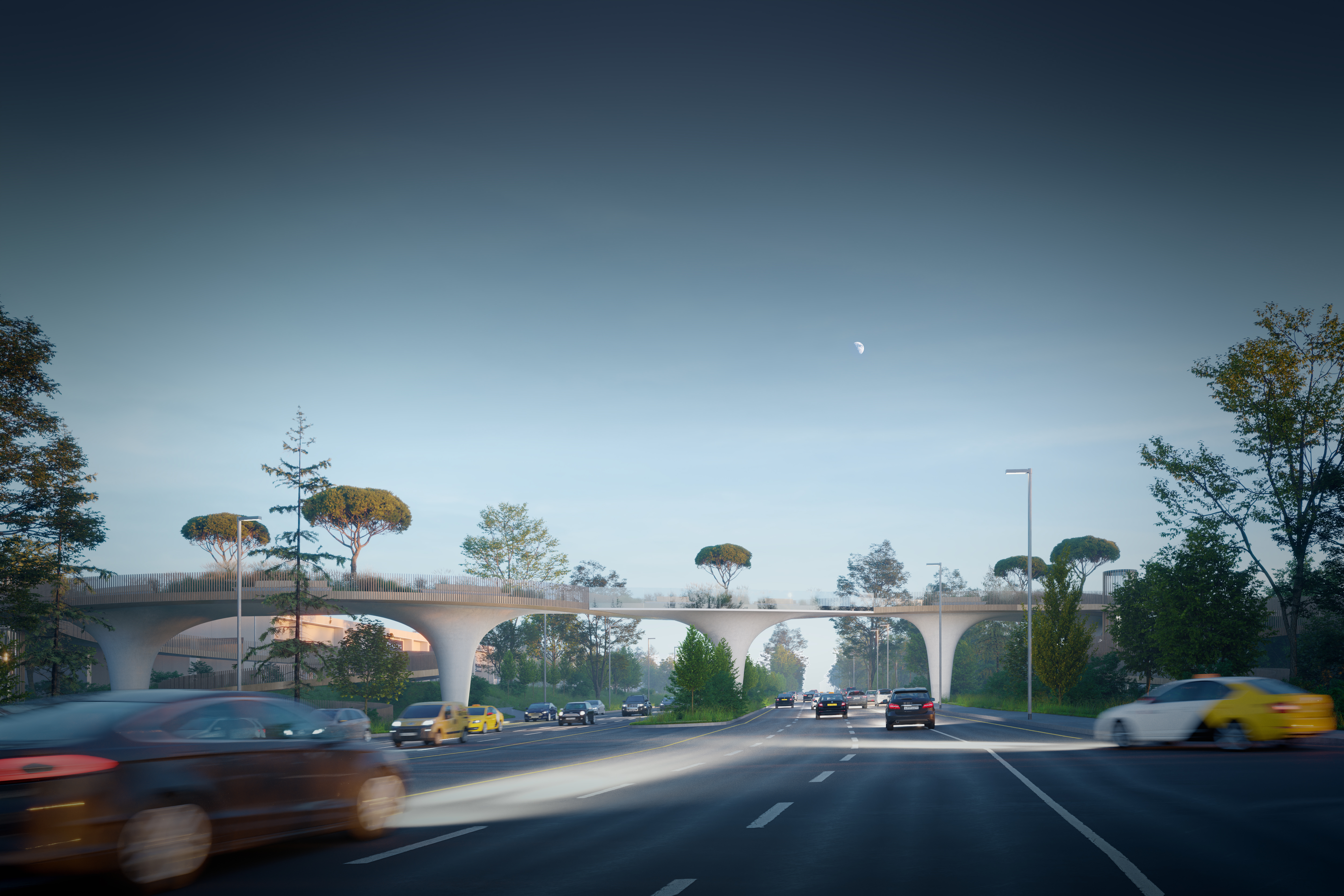 Almaty 行人绿桥丨哈萨克斯坦阿拉木图丨ATRIUM-14