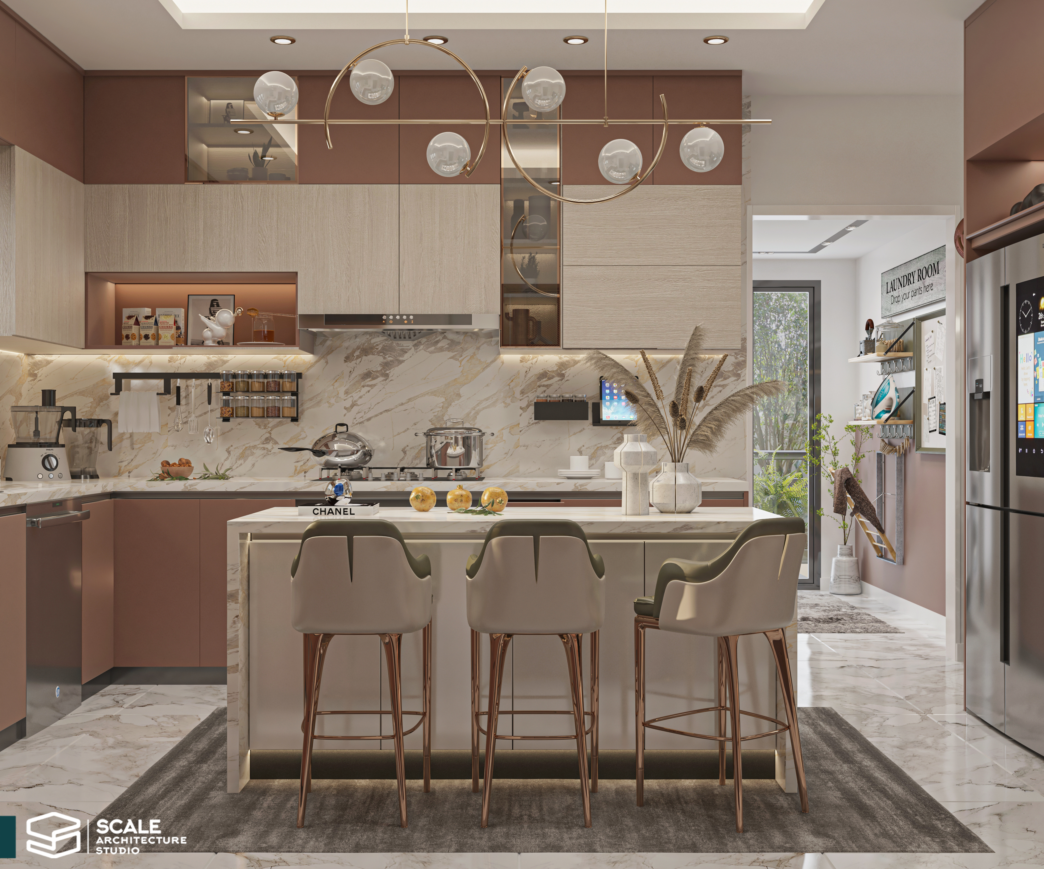 厨房与洗衣房设计丨埃及丨Scale Studio-8