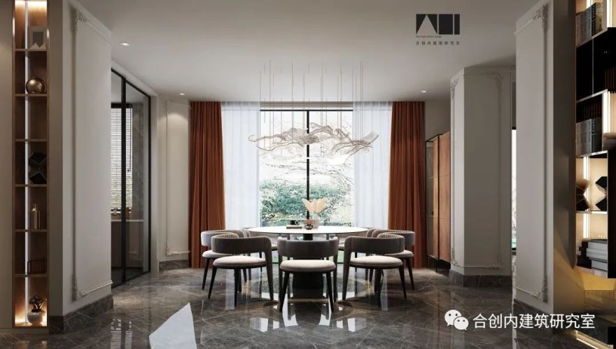 现代法式别墅「慢时光」设计,放鹤洲实景赏析-30