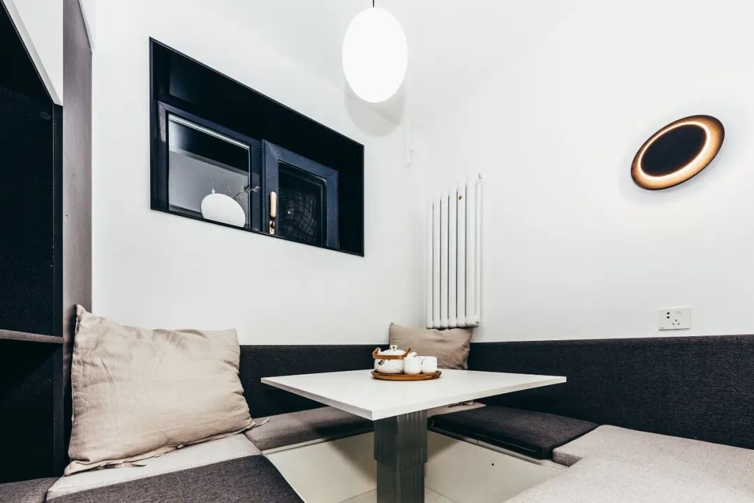 北京 65 平米半地下室住宅改造 | 折叠空间与功能的完美融合-65