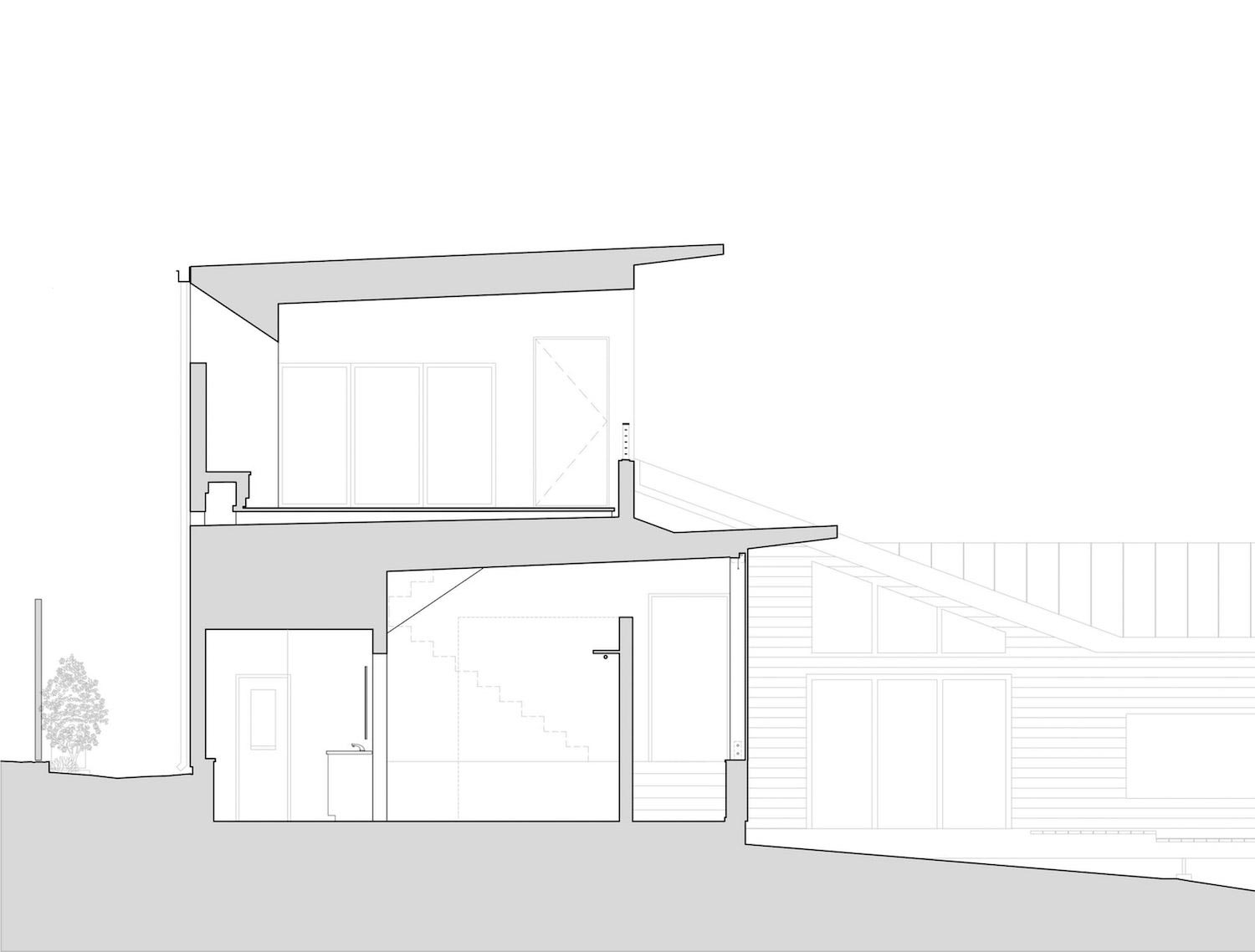 The renovation and expansion of an existing split leve house sited on a beautifully wooded property   Page 2 of 2   CAANdesign  Architecture and home design blog-9