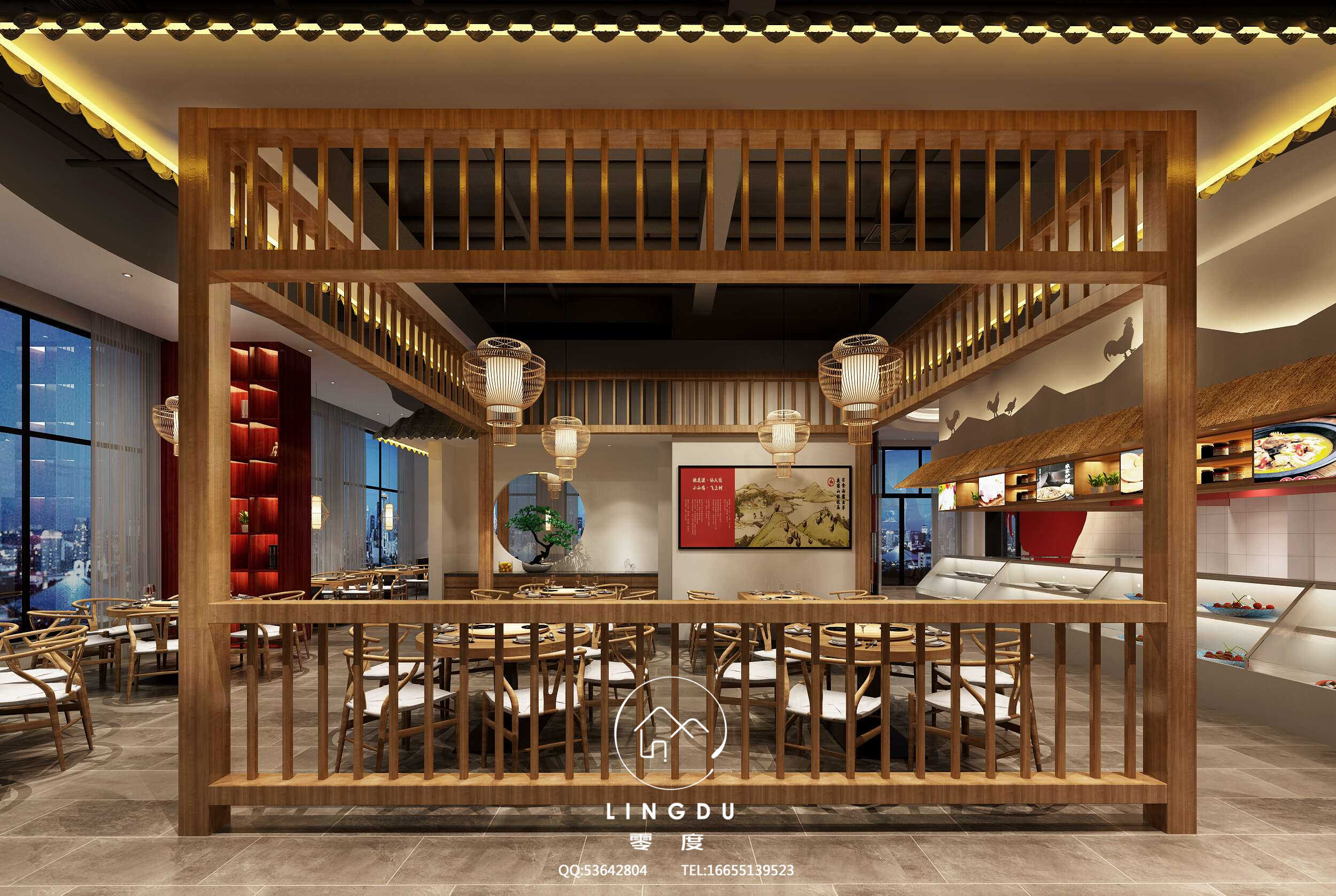 零度视觉设计餐厅作品 | 专业室内设计呈现-10