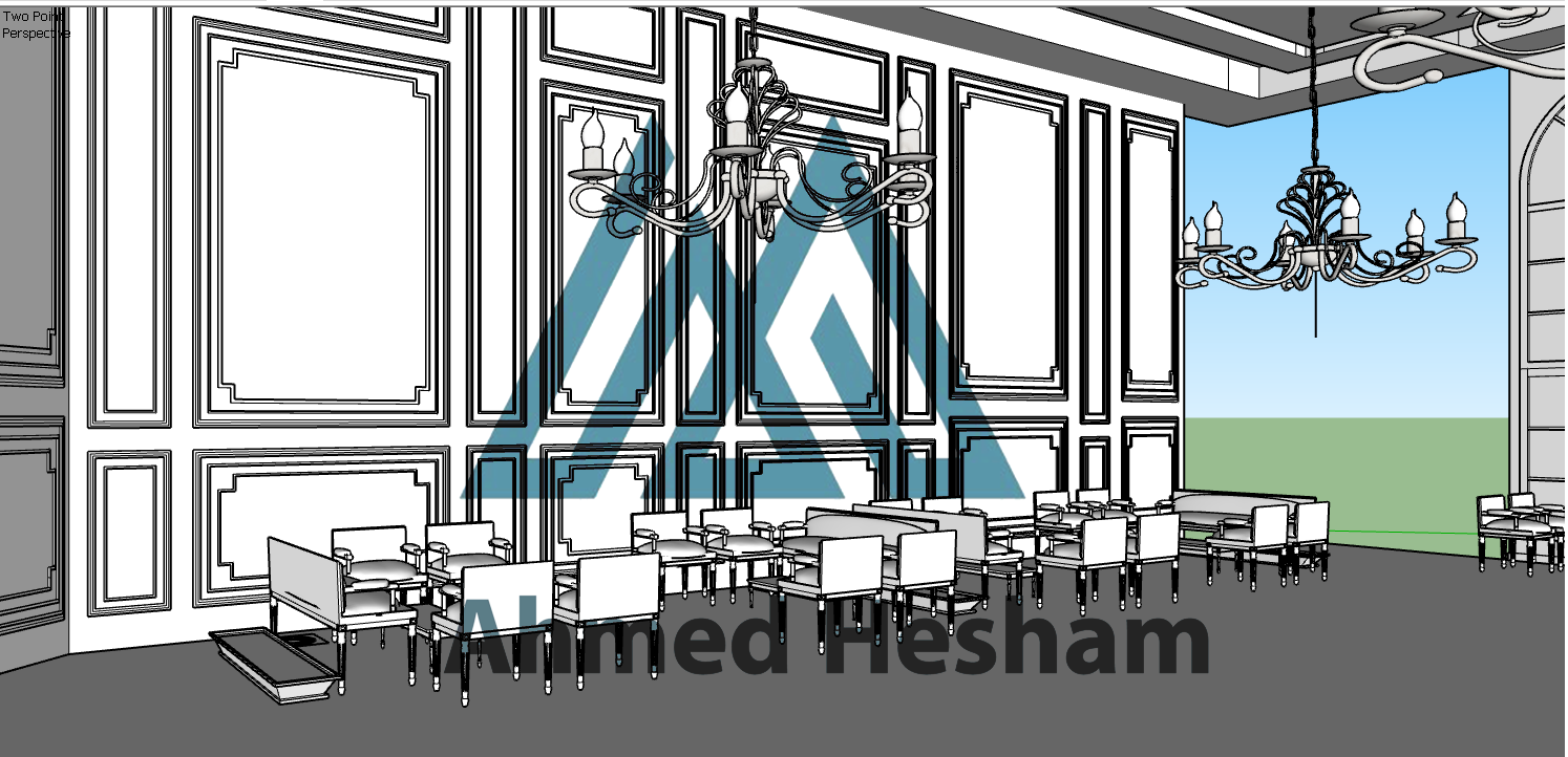 草图大师建模丨Ahmed Hesham Functional Creations-7