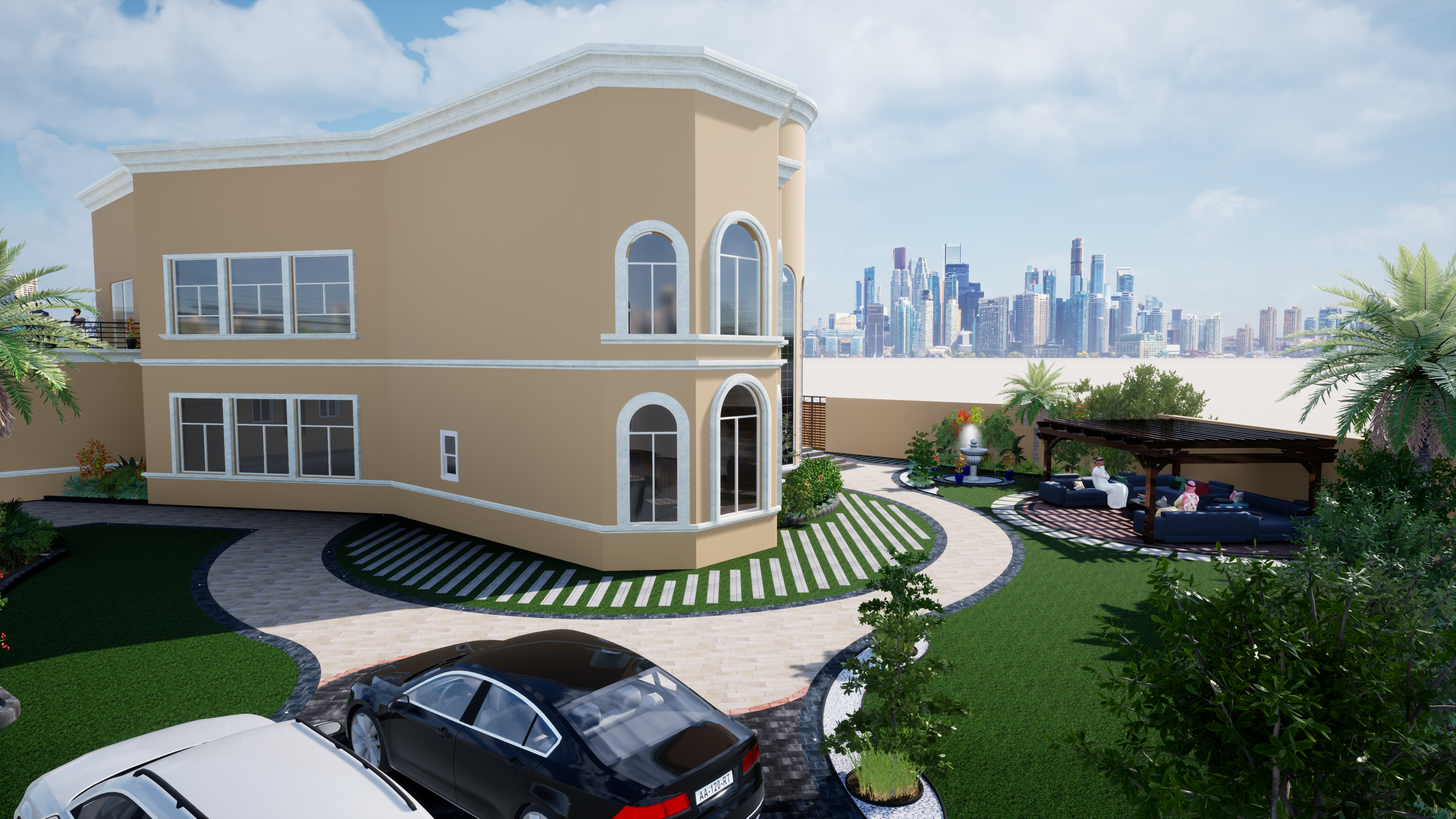 EXTERIOR DESIGN -MOHAMED HUSAIN -SHARJAH2021-18