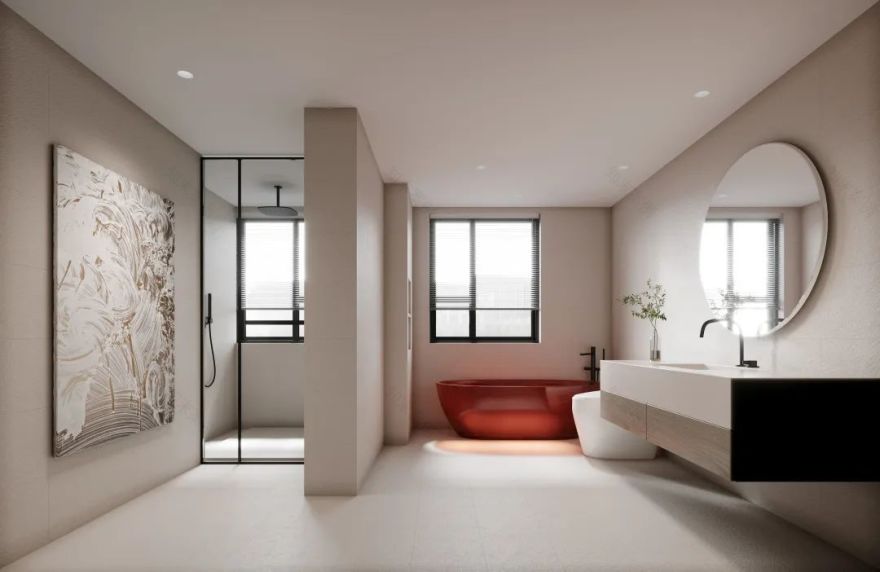 日升暮语·220㎡极简私宅设计丨中国成都丨原色原宿空间设计-77