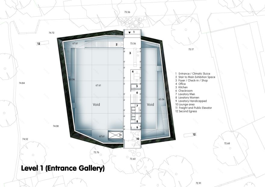 德国科隆博劳威尔艺术仓库,绿色环保、室内外和谐共生-25