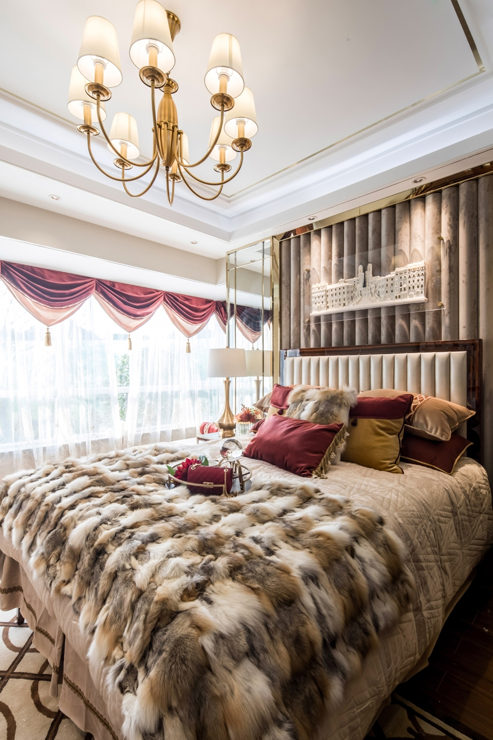 SLI丨新古典主义——利川 飞洋华府A1样板间-20