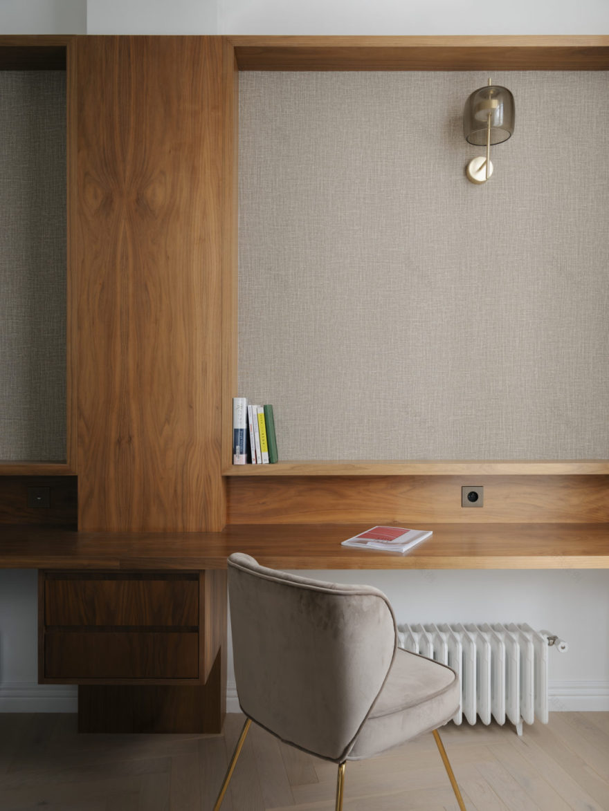 Luxe, calme et volupté 300m², Victor Hugo…Comment créer un havre de paix en plein Paris – Bän Architecture-35