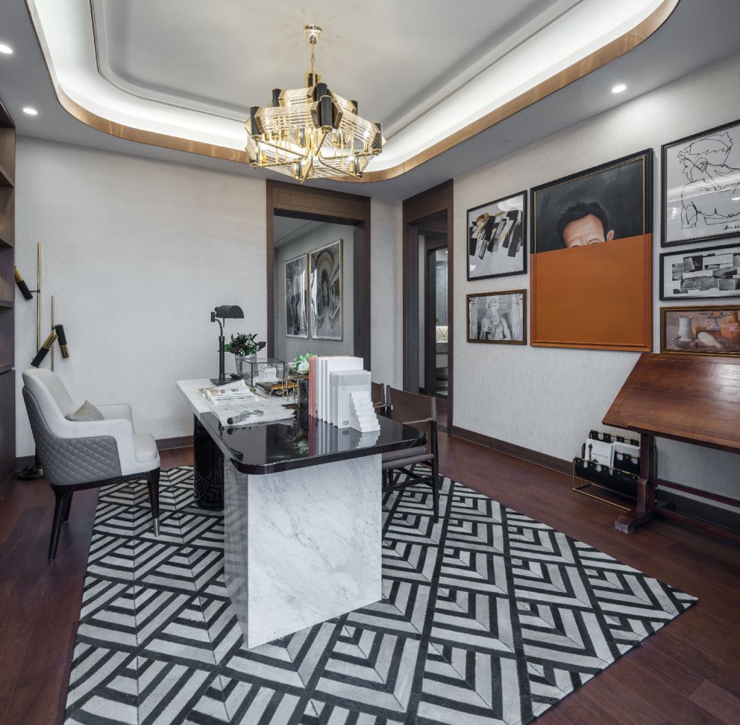 长沙湘潭新城璟隽别墅样板房 | 低调轻奢的大都会风格-27