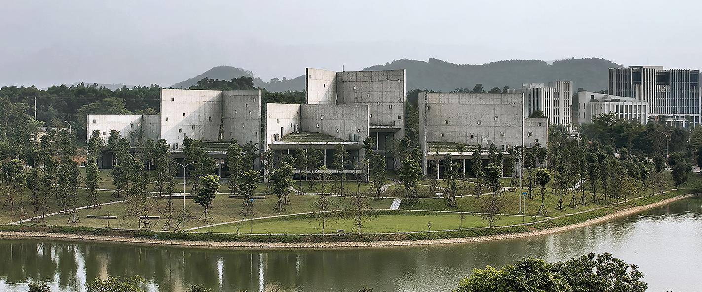 越南 Viettel 集团 Thach That 总部大楼——宁静与雕塑感并存的办公空间-11