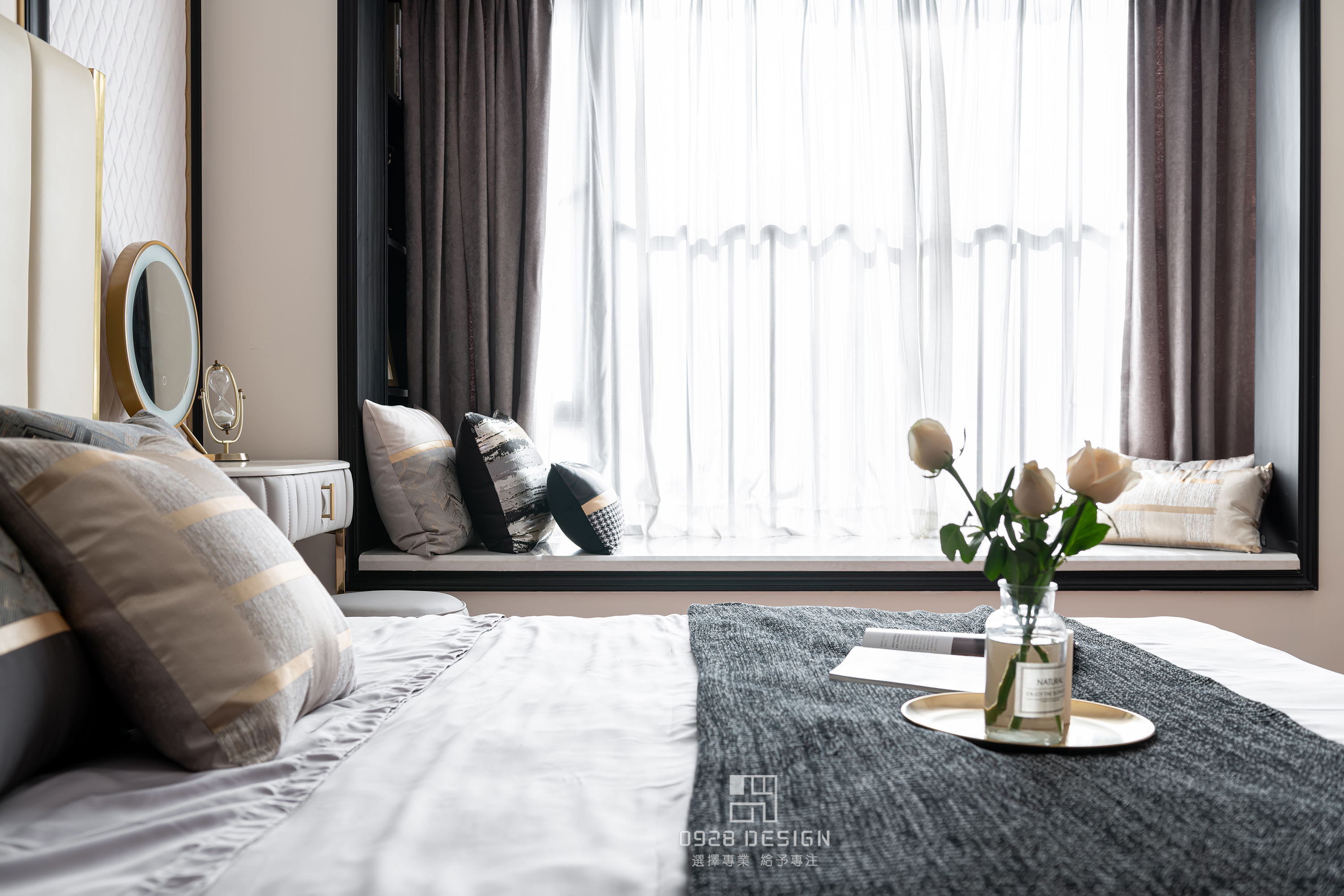 玖龙玺花园的后现代混搭家居设计-37