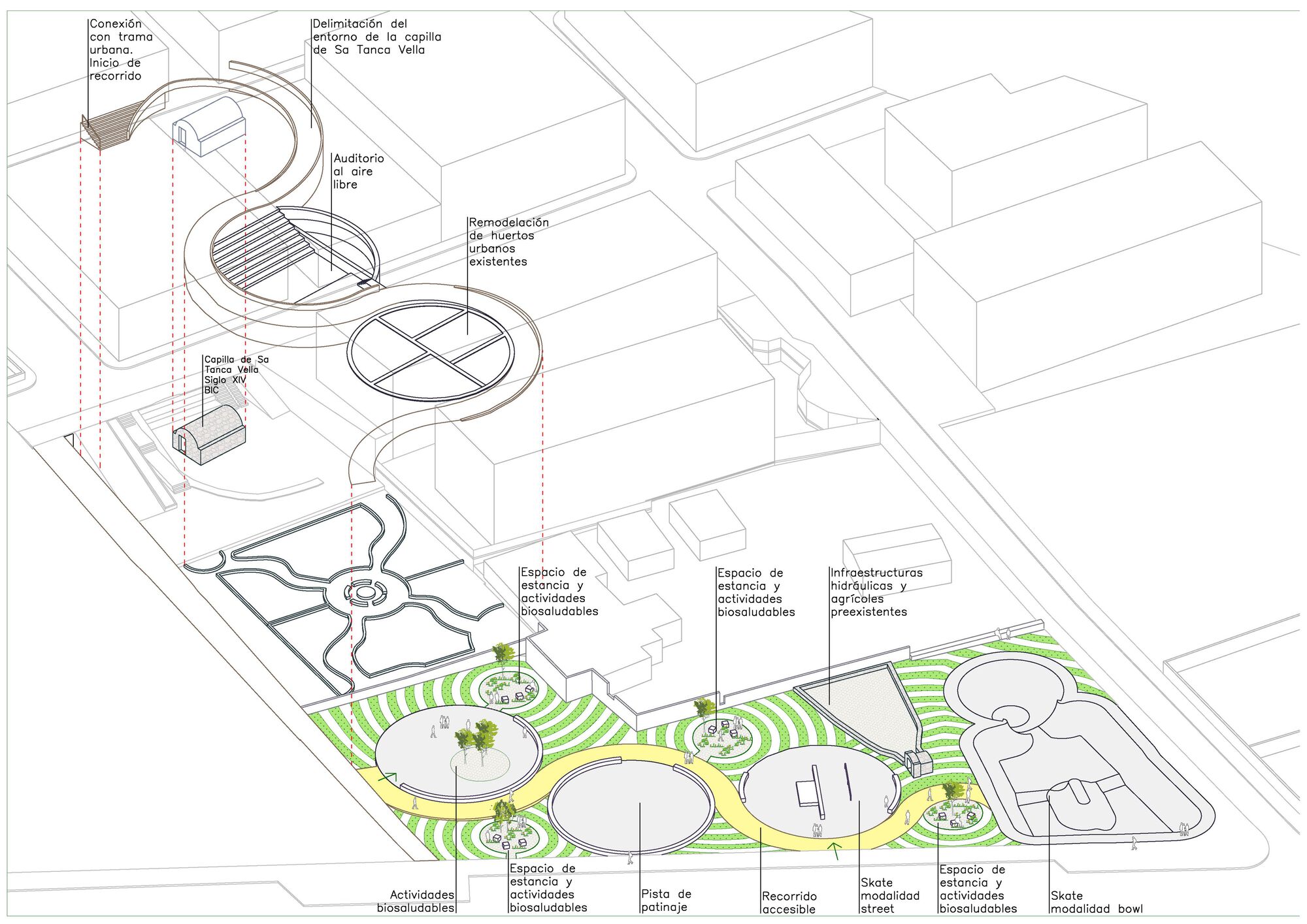 Sant Francesc Xavier 体育中心丨西班牙丨MCEA | Arquitectura-22