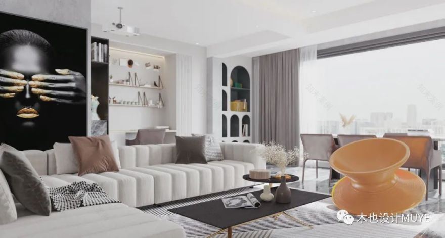 琨瑜府·现代简约下的家庭娱乐空间丨周顺,杨娇-20