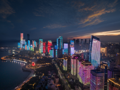 浮山湾地标酒店-青岛五四广场海景美仑美奂酒店开业-4