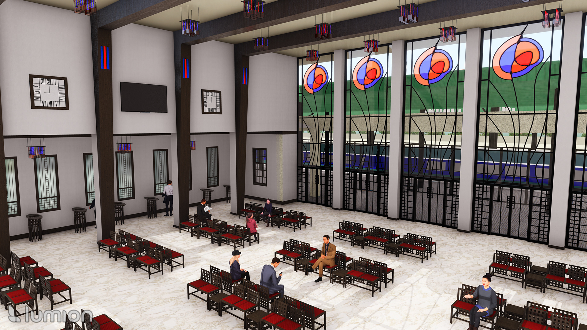 Charles Rennie Mackintosh Tarzında Konya TCDD Garı-5