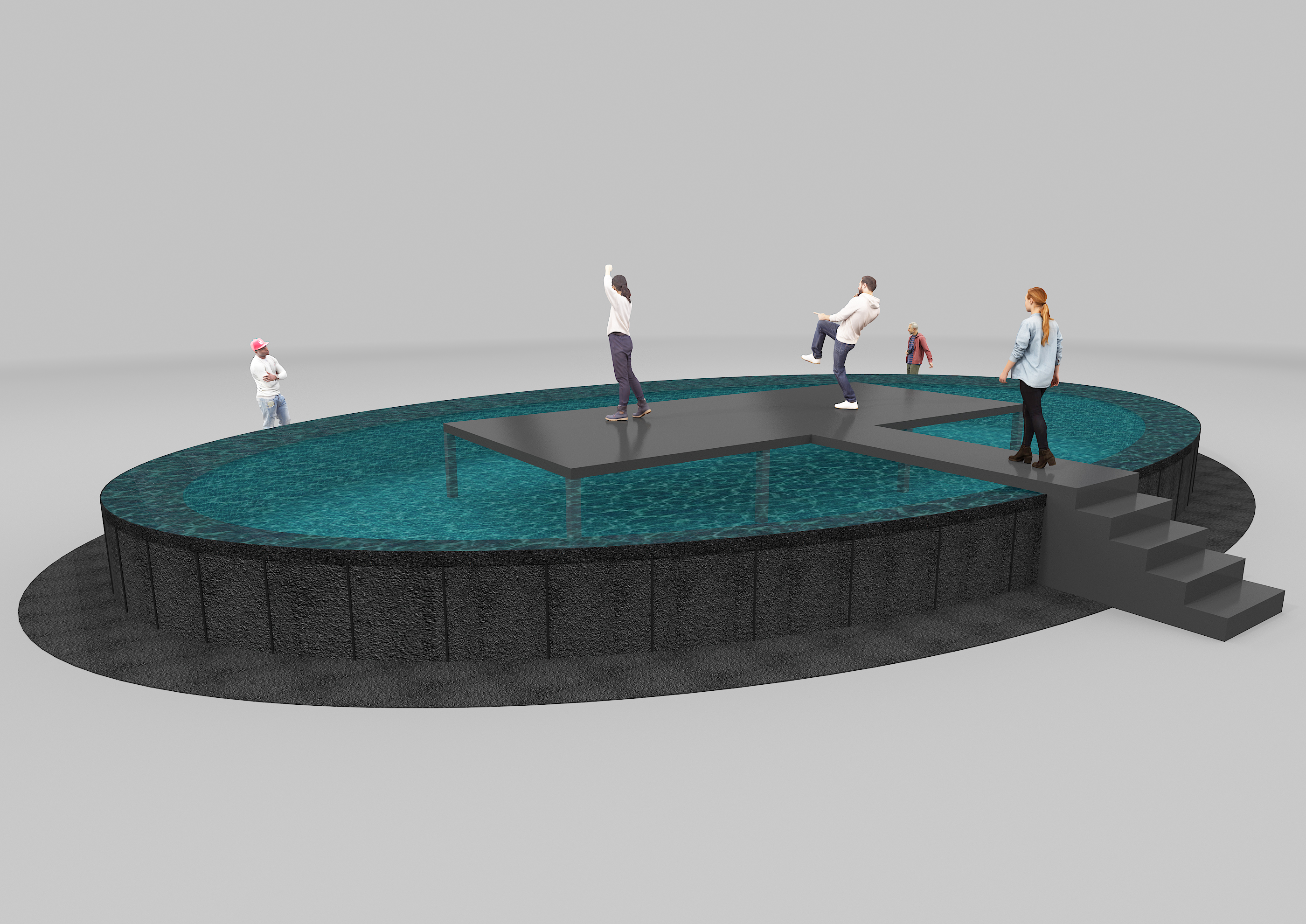 Fountain Stage Design_CityWalk Dubai-3